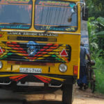 Podróż na Sri Lankę, Jaffna - kolorowa ciężarówka
