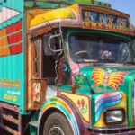 podróż na Sri Lankę, Jaffna - kolorowa ciężarówka