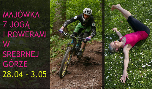 Malwina Rzonca majówka z joga i rowerami 2017
