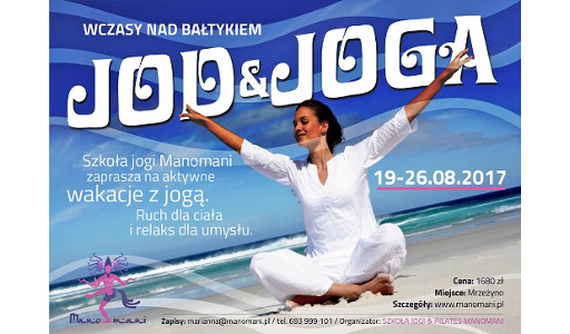 Manomani Joga i Jod wakacje z jogą nad morzem prowadzi Marianna Gutterwil