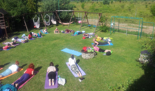 Happy Yoga Irena Kertyczak wakacje z jogą 2018 władysławowo chłapowo