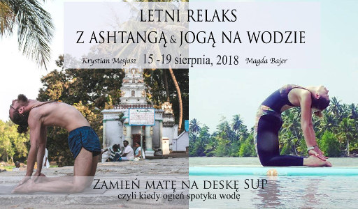 Krystian Mesjasz: Letni relaks z Ashtangą i SUP Yogą (Portugalia)