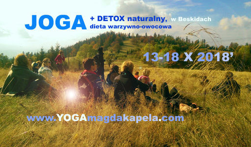 Magda Kapela jesienny detoks joga i detooks warzywno owocowy październik 2018