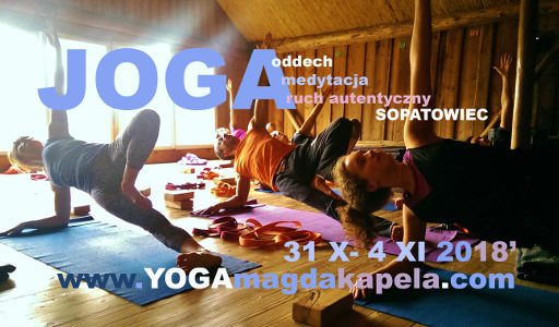 Magda Kapela: Joga w Sopatowcu: oddech, medytacja, body mind centering (Beskid Sądecki) jesień 2018